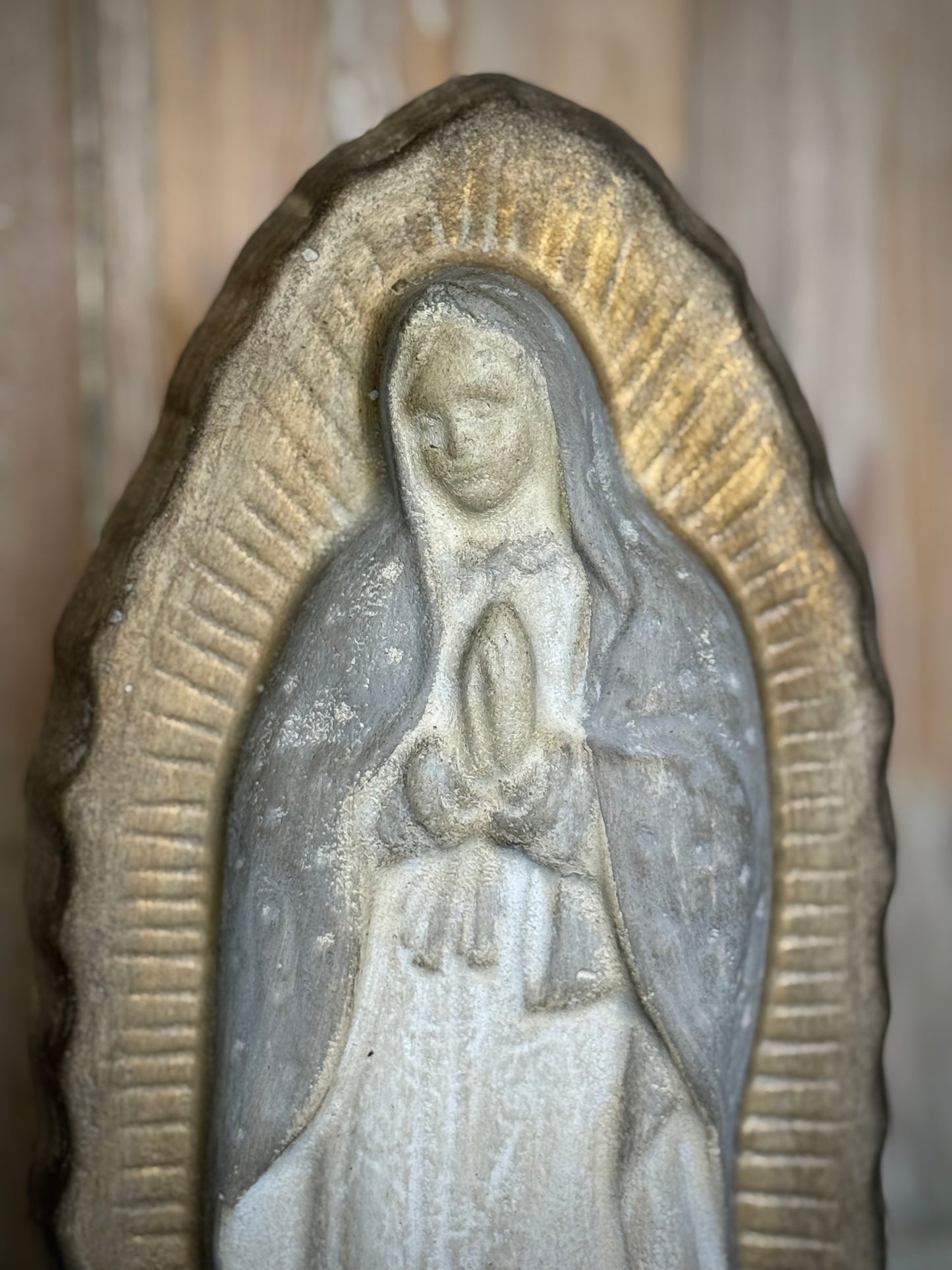 Our Lady of Guadalupe tabletop niche