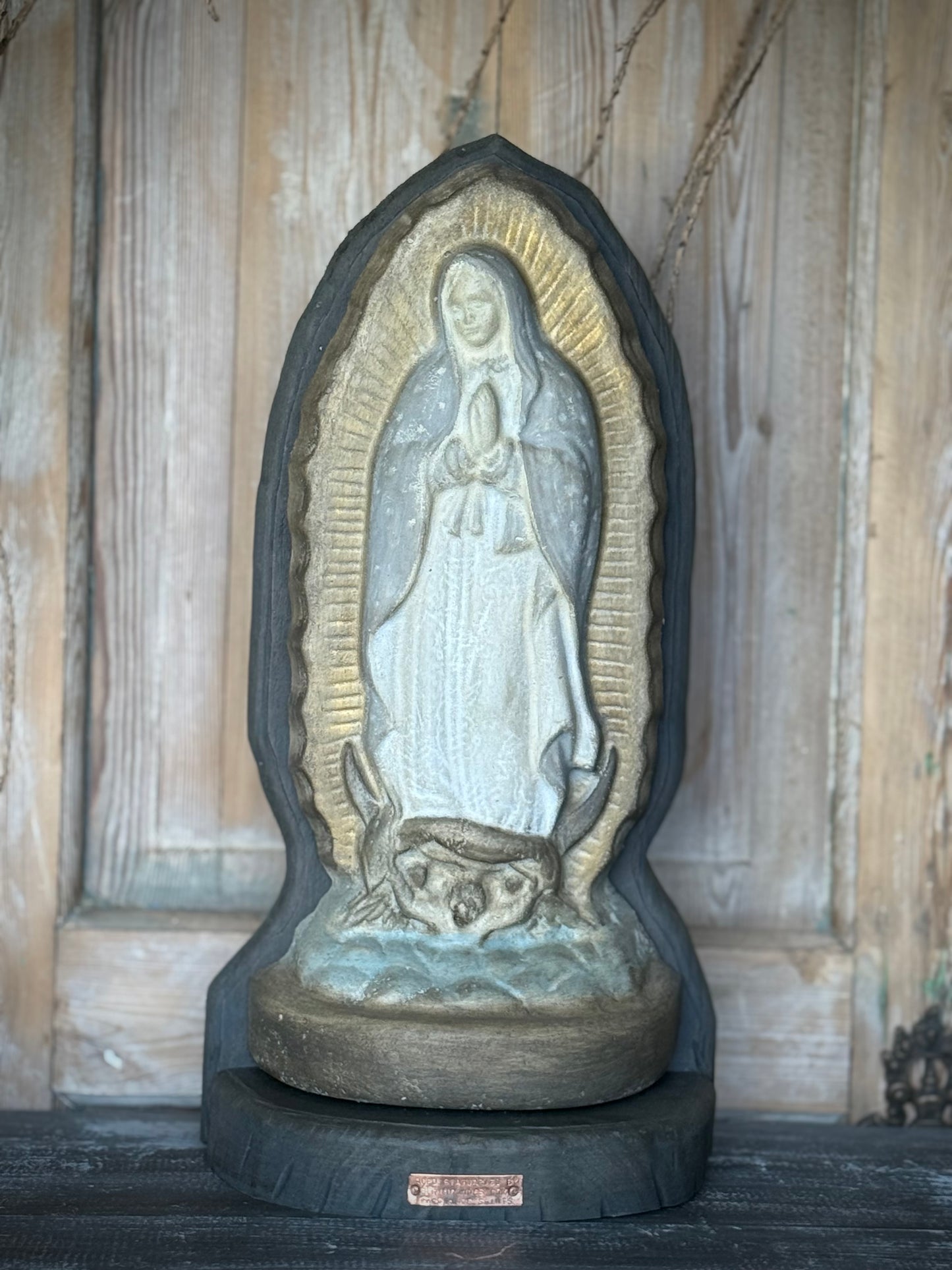 Our Lady of Guadalupe tabletop niche